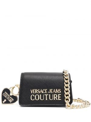 Ogrlica z vzorcem srca Versace Jeans Couture