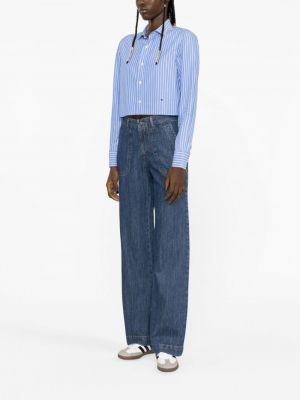 Jeansy relaxed fit A.p.c. niebieskie