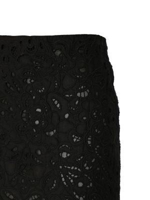 Mini spódniczka koronkowa Isabel Marant czarna