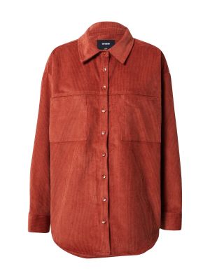 Pamučna prijelazna jakna Cotton On crvena