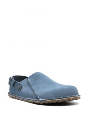 Zomšinės sandalai Birkenstock mėlyna
