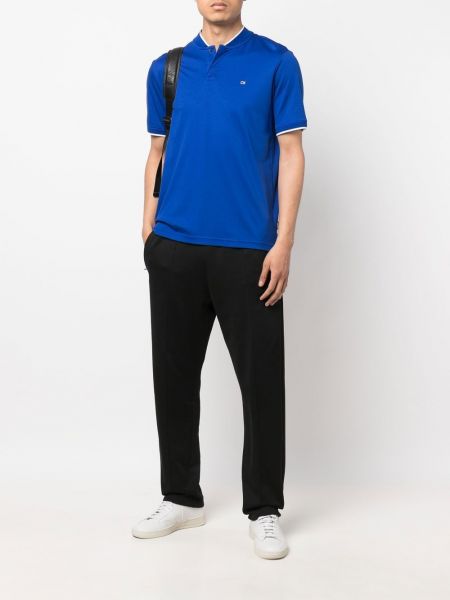 T-shirt mit print Calvin Klein blau