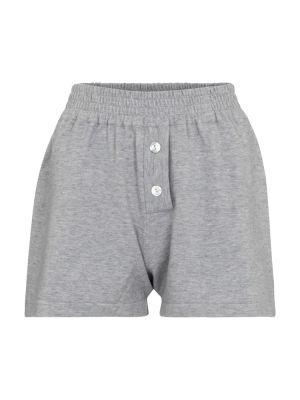 Pantalones cortos deportivos de cachemir con estampado de cachemira Live The Process gris