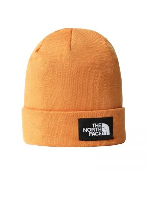 Nylonowe czapka beanie The North Face - pomarańczowy
