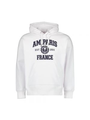 Bluza z kapturem z nadrukiem oversize Ami Paris