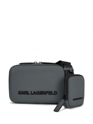 Poșetă Karl Lagerfeld gri