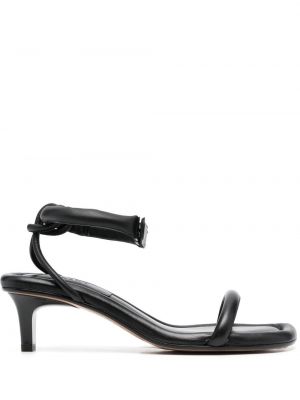 Sandali con punta aperta Isabel Marant nero