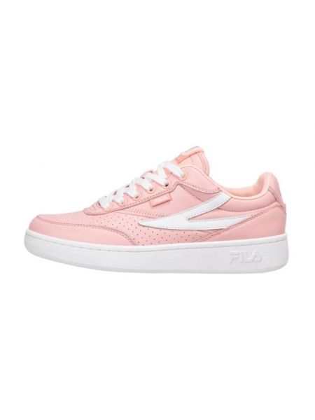 Leder sneaker Fila pink