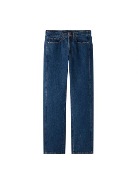 Klassische straight jeans A.p.c. blau