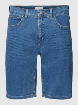 Szorty jeansowe z kieszeniami Casual Friday niebieskie