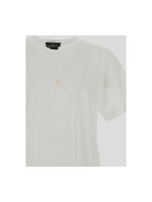 Camiseta de algodón Stone Island beige