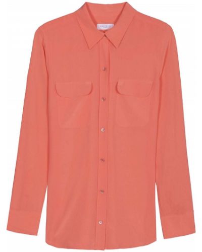 Camisa slim fit Equipment rosa