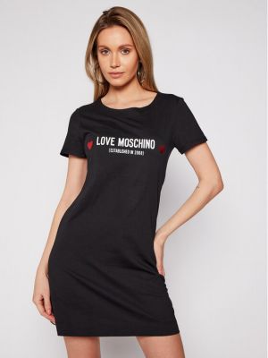 Kleid Love Moschino schwarz