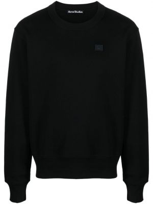 Jersey sweatshirt Acne Studios schwarz