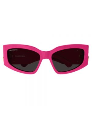 Okulary przeciwsłoneczne Balenciaga różowe