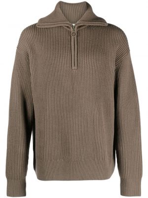 Пуловер с цип Studio Nicholson