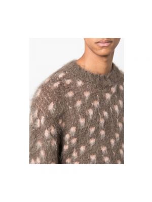 Sweter w grochy Magliano różowy