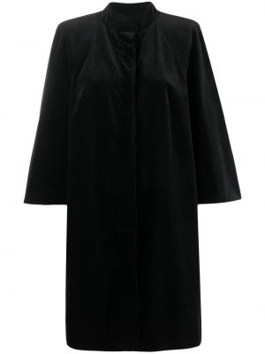Кадифено палто A.n.g.e.l.o. Vintage Cult черно