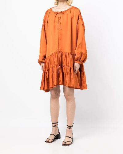 Oversized šaty Marques'almeida oranžové
