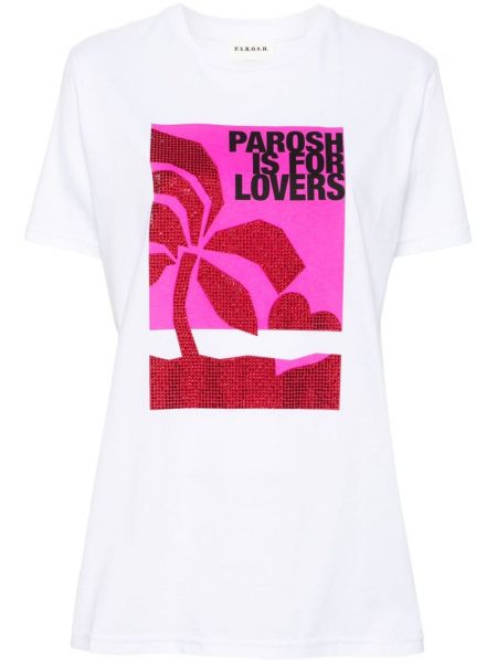 T-shirt P.a.r.o.s.h. hvid