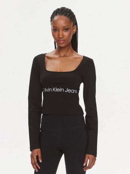 Τοπ Calvin Klein Jeans μαύρο