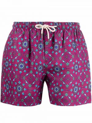 Shorts à imprimé Peninsula Swimwear violet