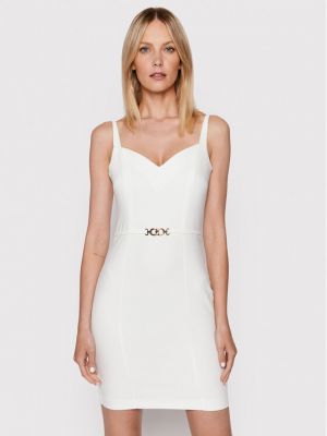 Коктейлна рокля slim Morgan бяло