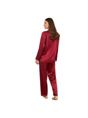 LILYSILK 22 Momme Шелковый пижамный комплект полной длины Lilysilk