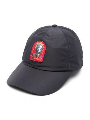 Czarna czapka z daszkiem Parajumpers