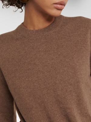 Džemper od kašmira Altuzarra smeđa