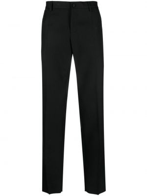 Slim fit hlače Dolce & Gabbana črna