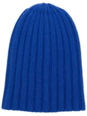 Kašmírová čiapka Laneus modrá