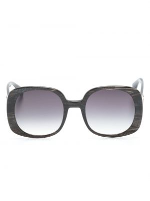 Oversize слънчеви очила с градиентным принтом Maje