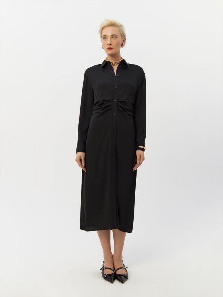 Длинное платье Calvin Klein черное