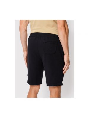 Pantalones cortos con bordado Ralph Lauren negro