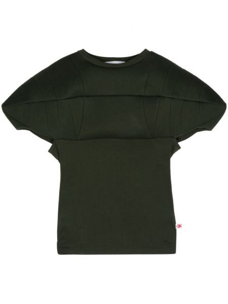 T-shirt en coton Walter Van Beirendonck vert