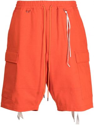 Cargo kratke hlače Mastermind World oranžna