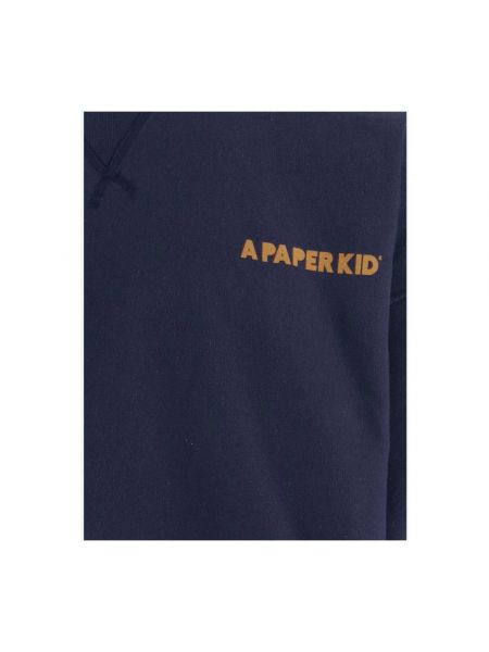 Sudadera con capucha A Paper Kid azul