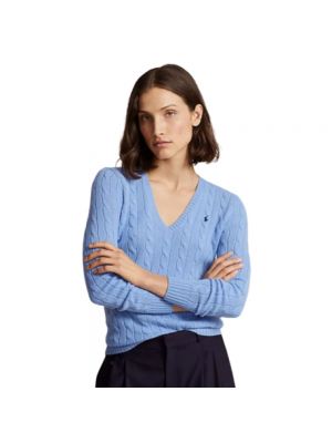 Suéter manga larga Ralph Lauren azul
