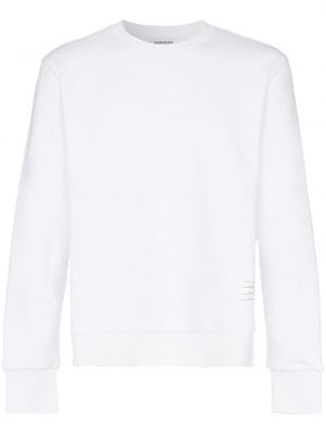 Džersis dryžuotas puloveris Thom Browne balta
