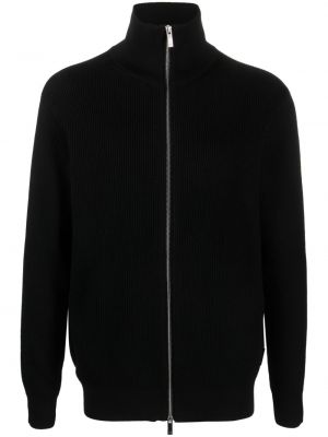 Džemperis ar rāvējslēdzēju Armani Exchange melns