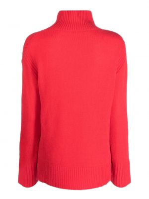 Sweter wełniany Luisa Cerano czerwony