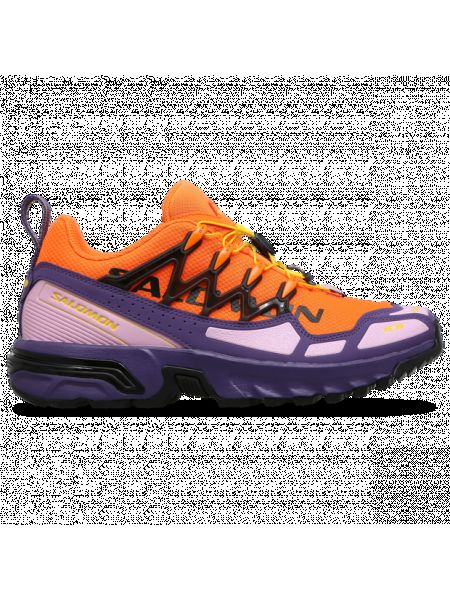 Chaussures de ville en tricot Salomon orange