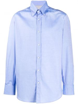 Camicia Brunello Cucinelli blu