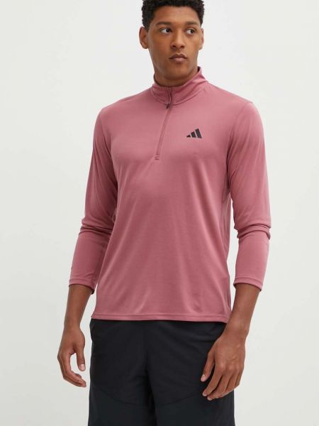 Krótka bluza Adidas Performance różowa