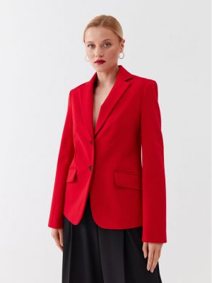 Priliehavé sako Karl Lagerfeld červená