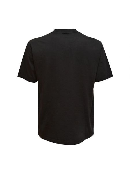 Gesteppte t-shirt mit taschen Covert schwarz