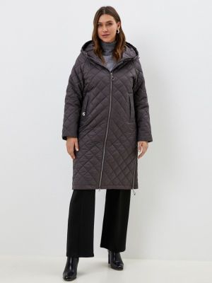 Утепленная демисезонная куртка Winterra коричневая
