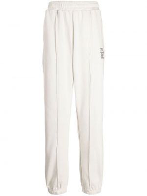 Pantalon de joggings taille haute Izzue blanc