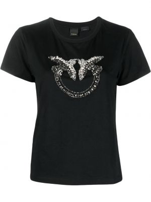 T-shirt Pinko svart